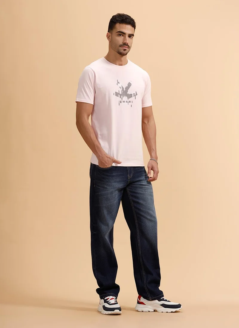 روجن Heavy Fade Anti Fit Jeans | Dark Blue